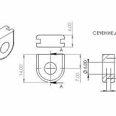 Втулка проходная изоляционная Mi 6x6x14